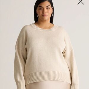 Quince Cotton Boyfriend Sweater